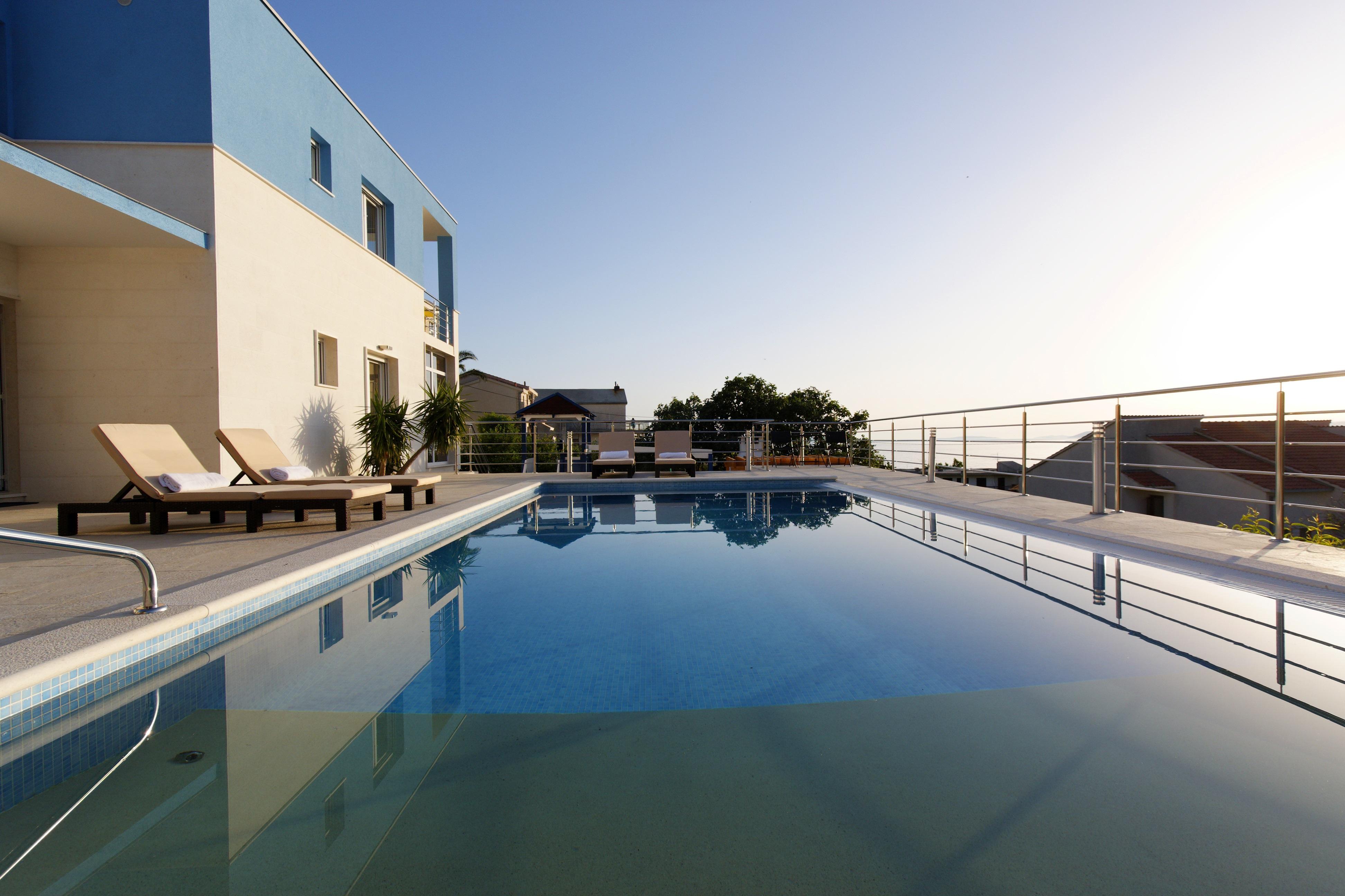 Villa Mermaid Your Croatian Haven With Luxury Pool And Scenic Views Podstrana Luaran gambar